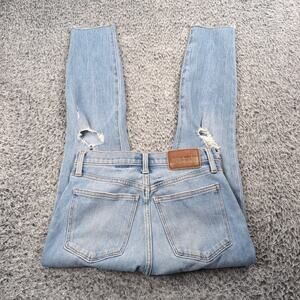 Lucky Brand Light Blue Distressed Women Jeans